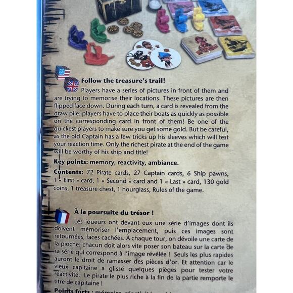 El Capitan Board Game by Charlotte Fillonneau 2014 Gigamic, New and Sealed - Picture 3 of 6